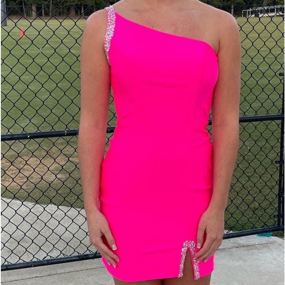 Formal Dress, Hot Pink , size 0